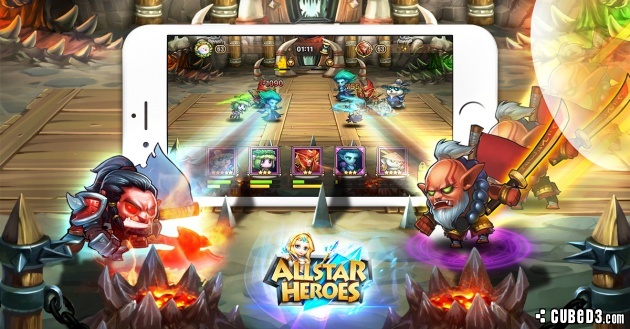 Screenshot for Allstar Heroes (Hands-On) on iOS