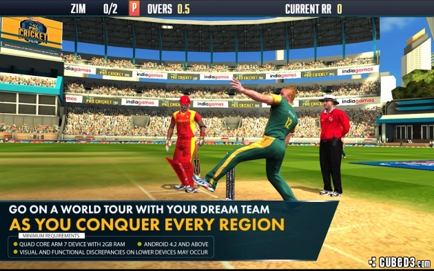 Screenshot for ICC Pro Cricket 2015 on PC