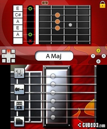 Screenshot for Music On: Electric Guitar on Nintendo 3DS