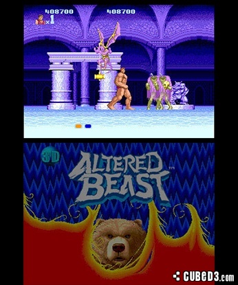 Screenshot for 3D Altered Beast on Nintendo 3DS