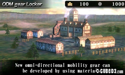 Screenshot for Attack on Titan: Humanity in Chains on Nintendo 3DS