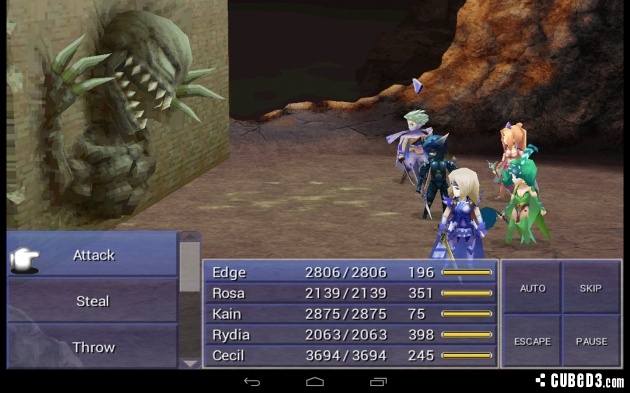 Screenshot for Final Fantasy IV on Android