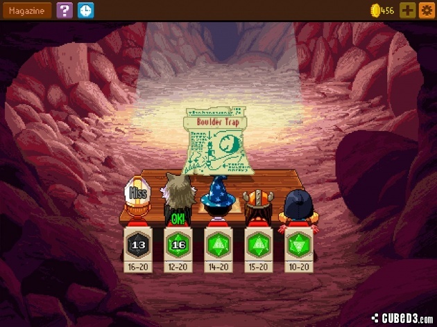 Screenshot for Knights of Pen & Paper II on iOS