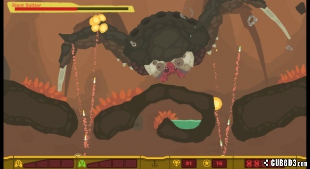 Screenshot for PixelJunk Shooter on PC