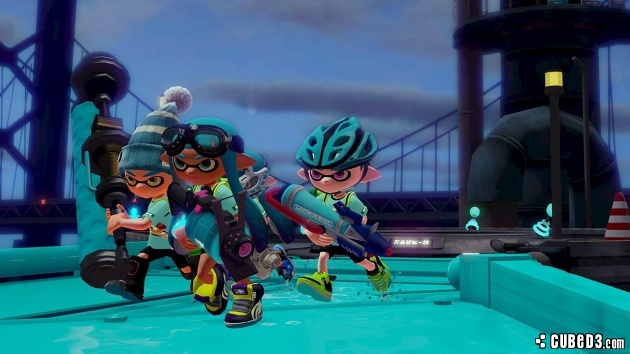 Screenshot for Splatoon on Wii U