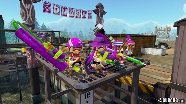 Screenshot for Splatoon on Wii U