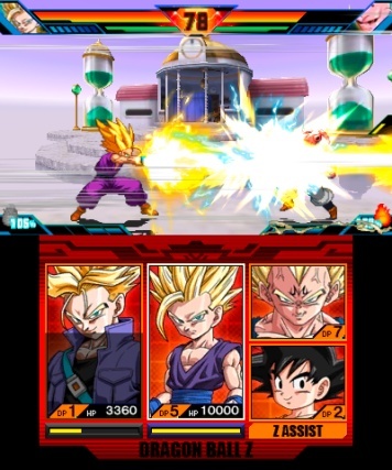 Screenshot for Dragon Ball Z: Extreme Butoden on Nintendo 3DS