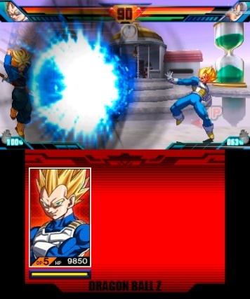 Screenshot for Dragon Ball Z: Extreme Butoden on Nintendo 3DS