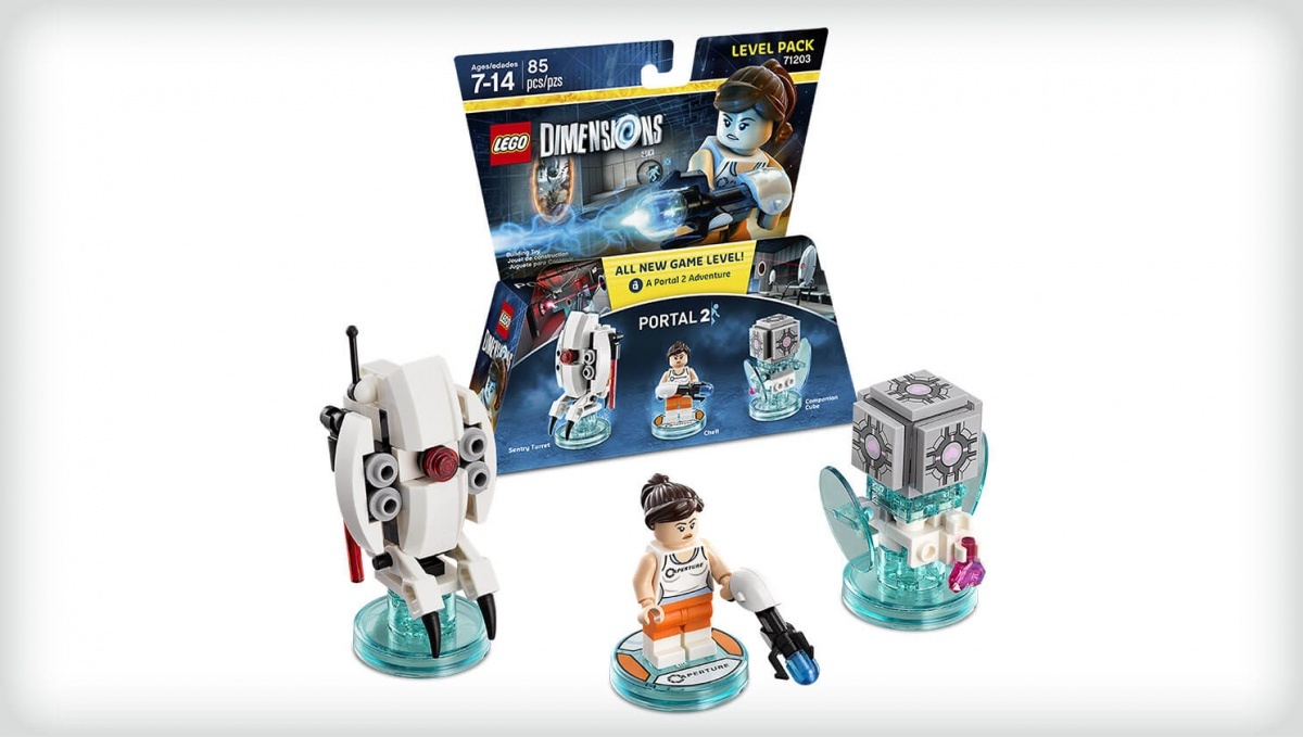 Screenshot for LEGO Dimensions: Portal 2 on Wii U