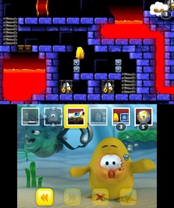 Screenshot for Toki Tori 3D on Nintendo 3DS