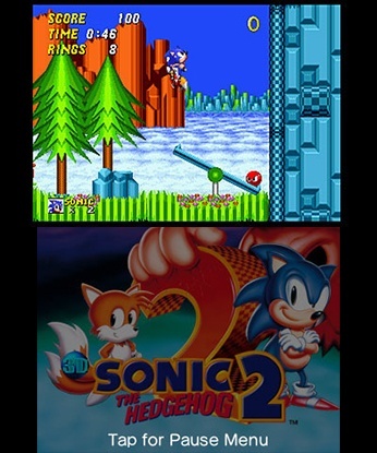 Screenshot for 3D Sonic the Hedgehog 2 on Nintendo 3DS