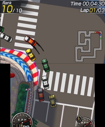Screenshot for Gotcha Racing on Nintendo 3DS