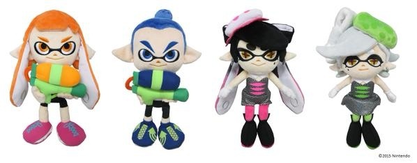 Image for These Splatoon Plushies are Super Fresh