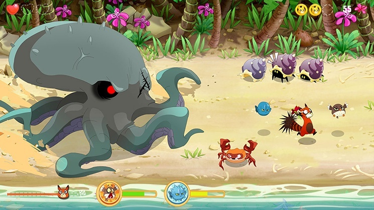 Screenshot for Rakoo & Friends on Wii U