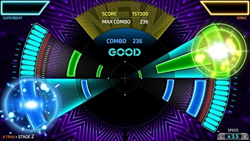 Screenshot for Superbeat: Xonic on PS Vita