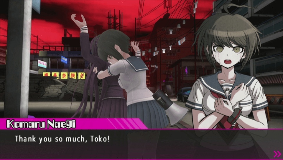 Screenshot for Danganronpa Another Episode: Ultra Despair Girls on PS Vita