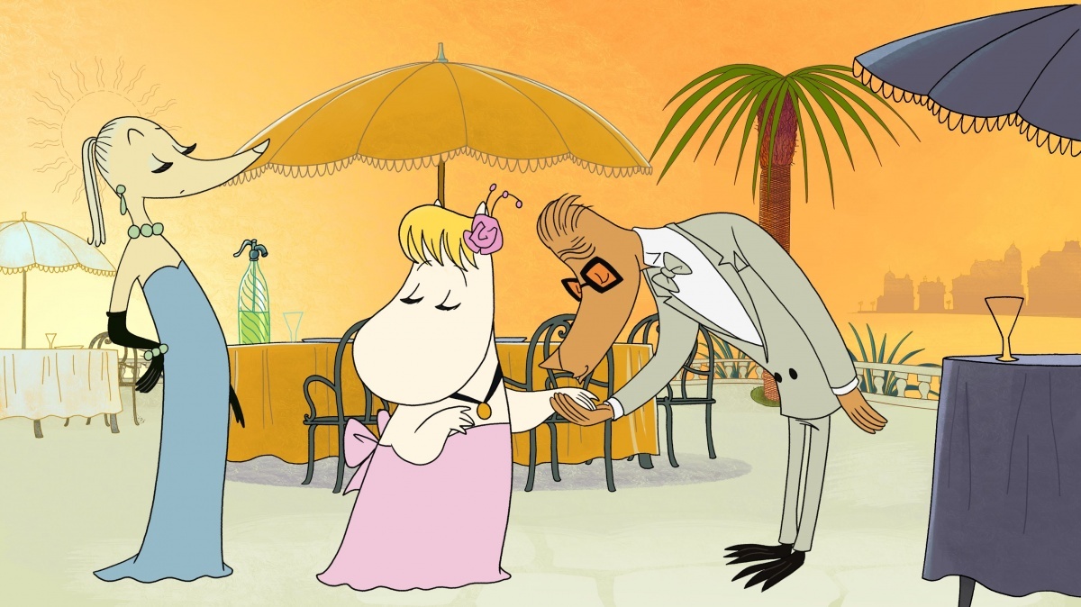 Image for DVD Movie Review | Moomins on the Riviera (Lights, Camera, Action!)