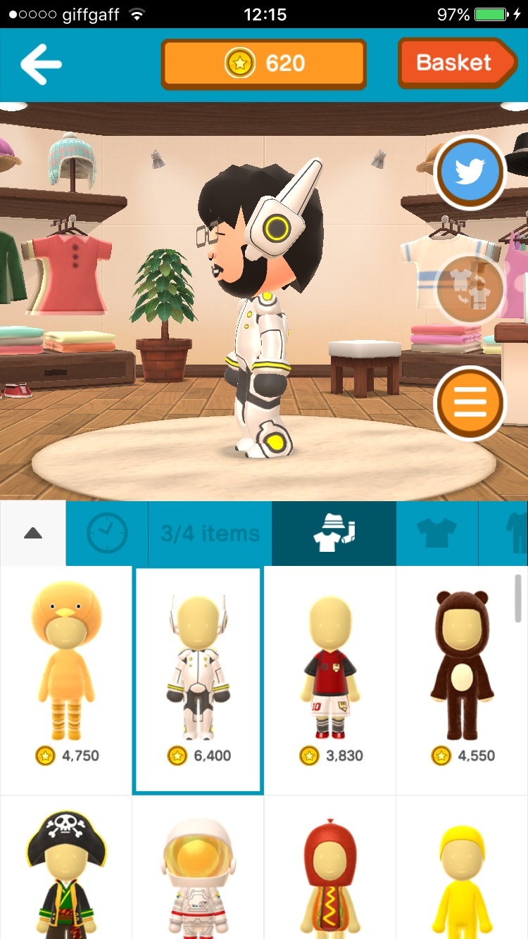 Screenshot for Miitomo on iOS