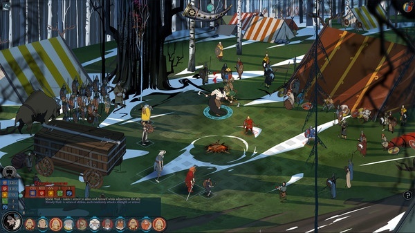 Screenshot for The Banner Saga 2 on PC