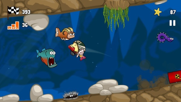 Screenshot for Blowy Fish  on PC