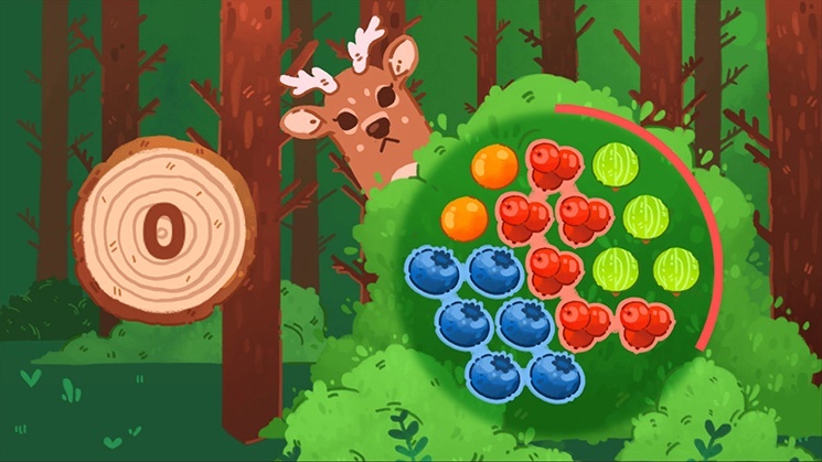 Screenshot for Cutie Pets Pick Berries on Wii U