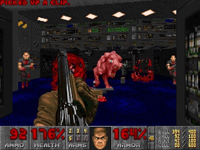 Screenshot for Doom (1993) on PC