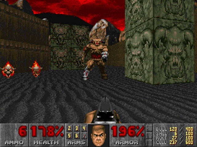 Screenshot for Doom (1993) on PC