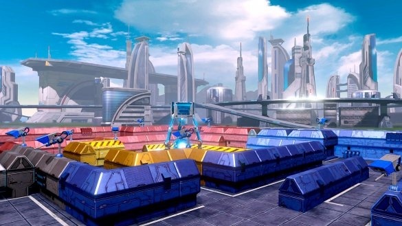 Screenshot for Star Fox Guard on Wii U