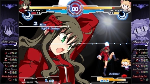 Screenshot for Melty Blood: Actress Again Current Code on PC