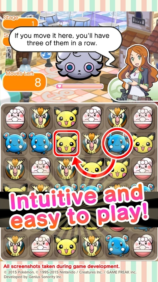 Screenshot for Pokémon Shuffle Mobile on Android