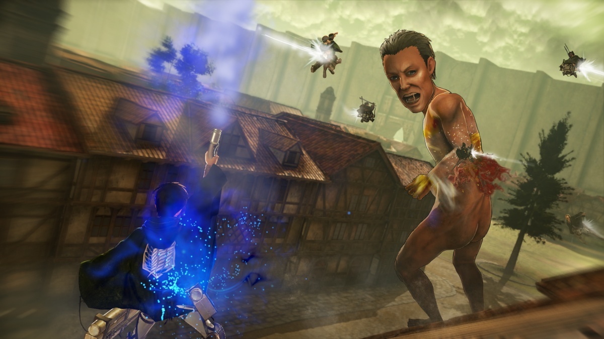 Screenshot for Attack on Titan: Wings of Freedom on PlayStation 4