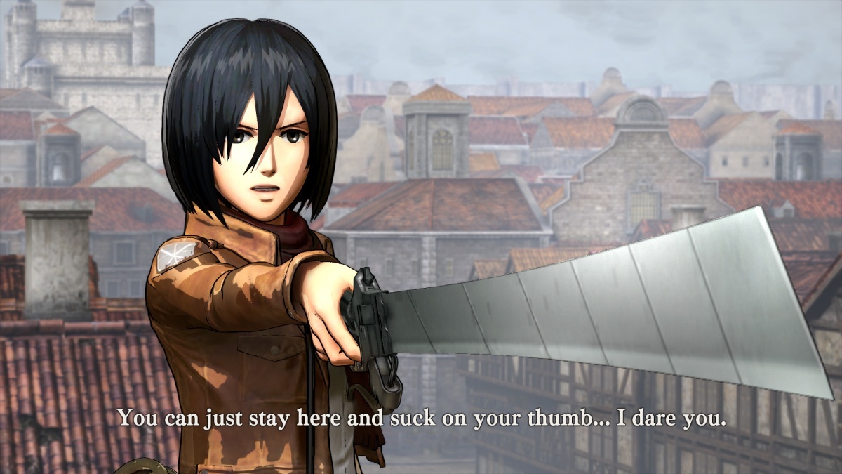 Screenshot for Attack on Titan: Wings of Freedom on PlayStation 4