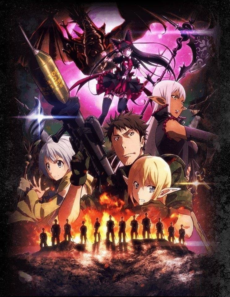 Image for Anime Review | Gate - Thus the JSDF Fought There! (Lights, Camera, Action!)