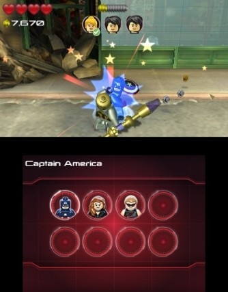 Screenshot for LEGO Marvel Avengers on Nintendo 3DS