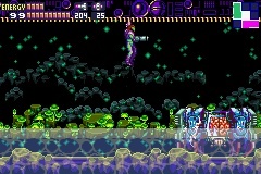 Screenshot for Metroid Fusion on Game Boy Advance