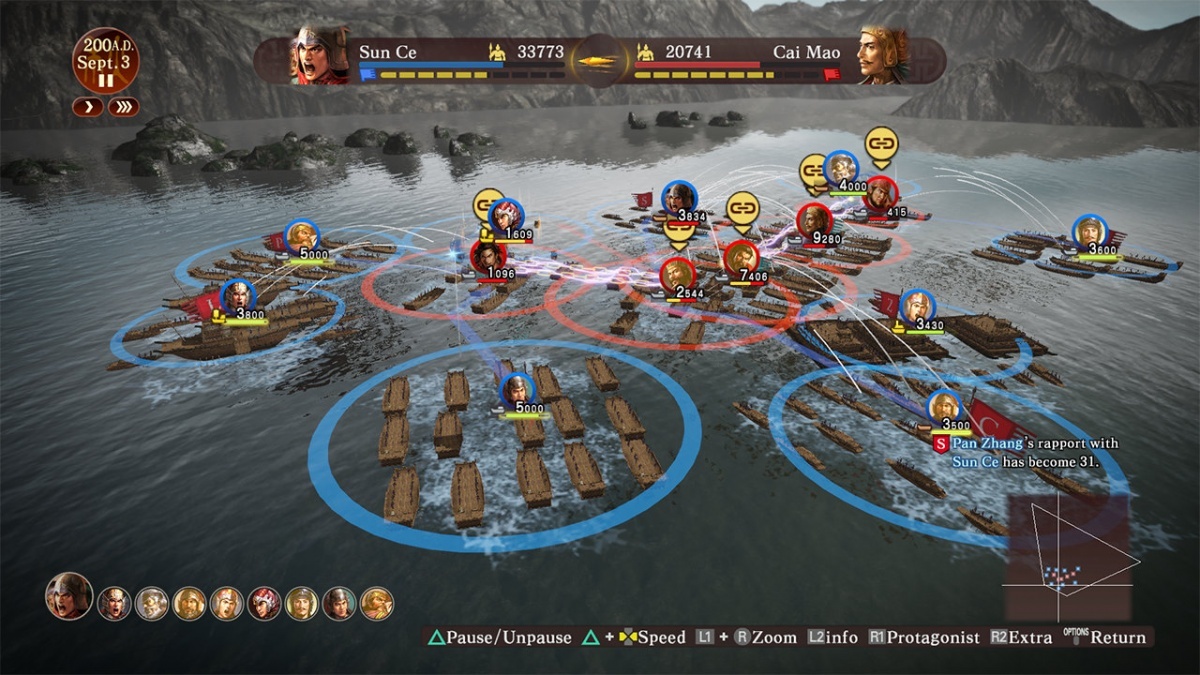 Screenshot for Romance of the Three Kingdoms XIII on PlayStation 4