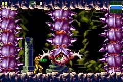 Screenshot for Metroid: Zero Mission on Game Boy Advance