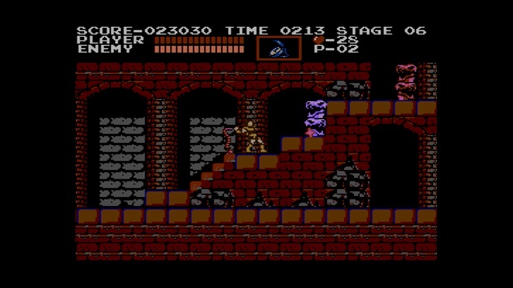 Screenshot for Castlevania on NES