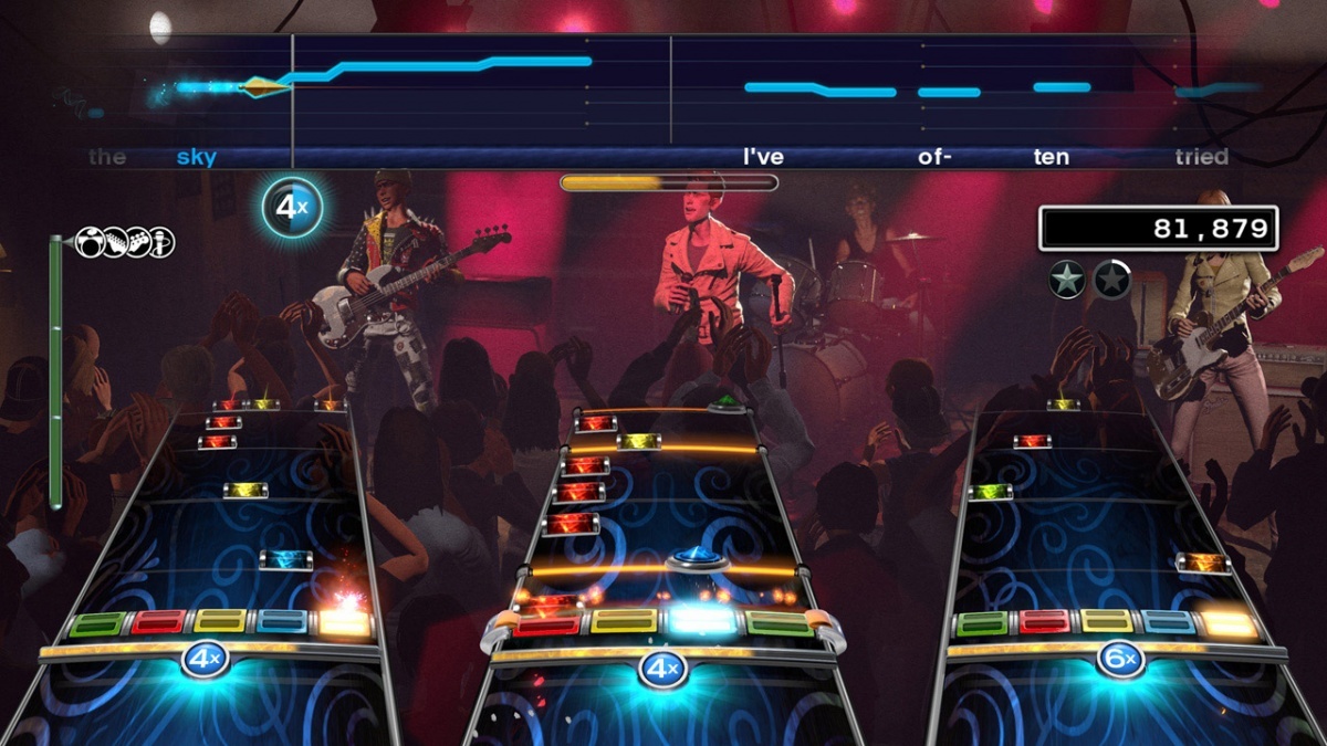 Screenshot for Rock Band Rivals on PlayStation 4