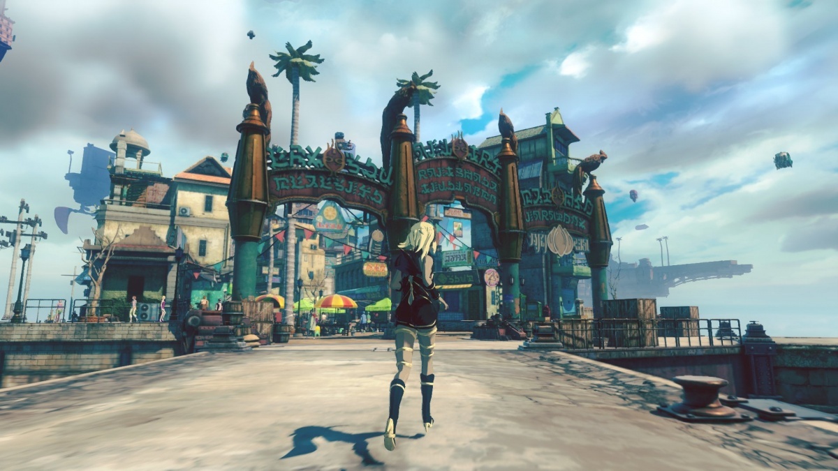 Screenshot for Gravity Rush 2 on PlayStation 4