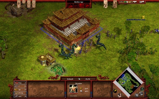 Screenshot for Age of Mythology: Tale of the Dragon  on PC