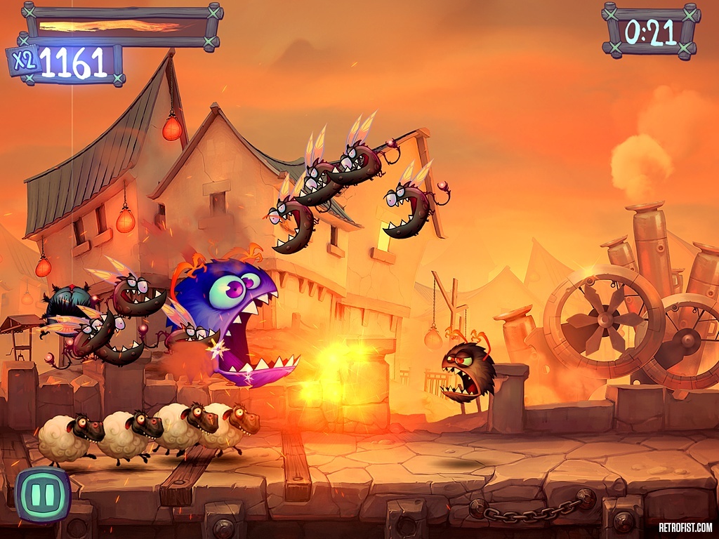 Screenshot for Fire Fu  on iOS