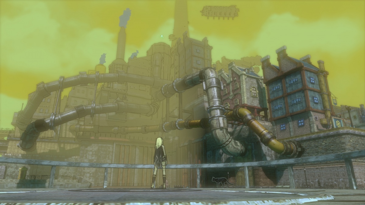 Screenshot for Gravity Rush Remastered on PlayStation 4
