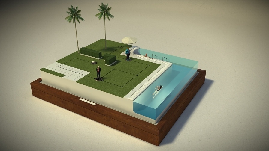 Screenshot for Hitman Go: Definitive Edition on PlayStation 4