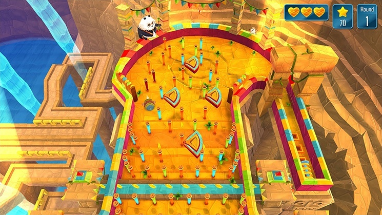 Screenshot for Momonga Pinball Adventures on Wii U