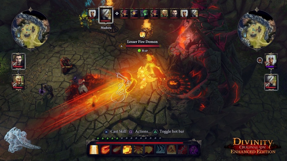 Screenshot for Divinity: Original Sin Enhanced Edition on PlayStation 4