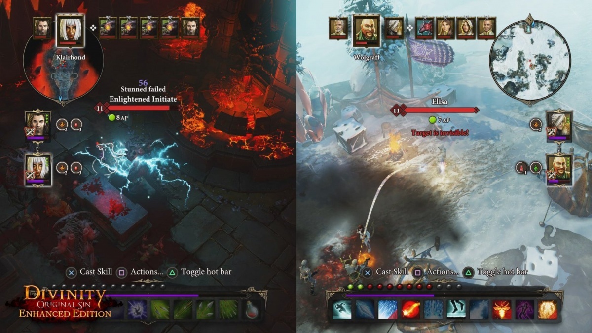 Screenshot for Divinity: Original Sin Enhanced Edition on PlayStation 4