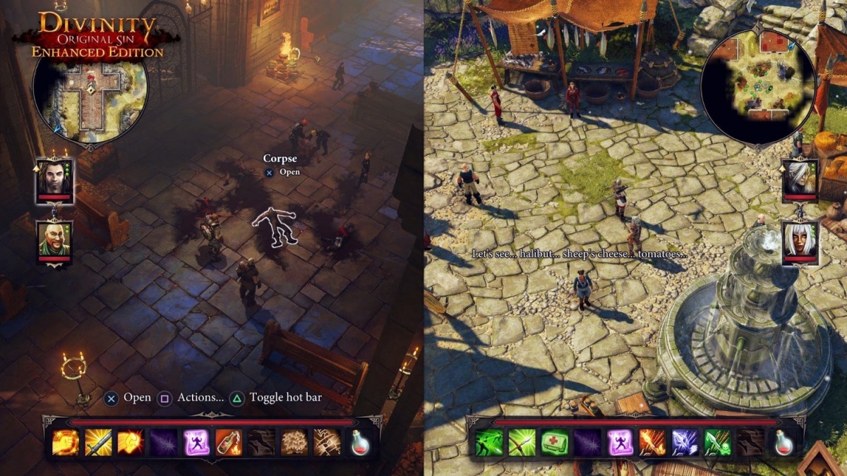 Screenshot for Divinity: Original Sin Enhanced Edition on PlayStation 4