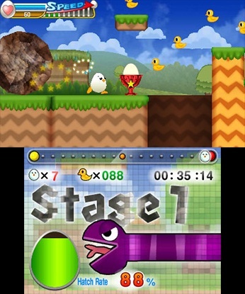 Screenshot for Runny Egg on Nintendo 3DS