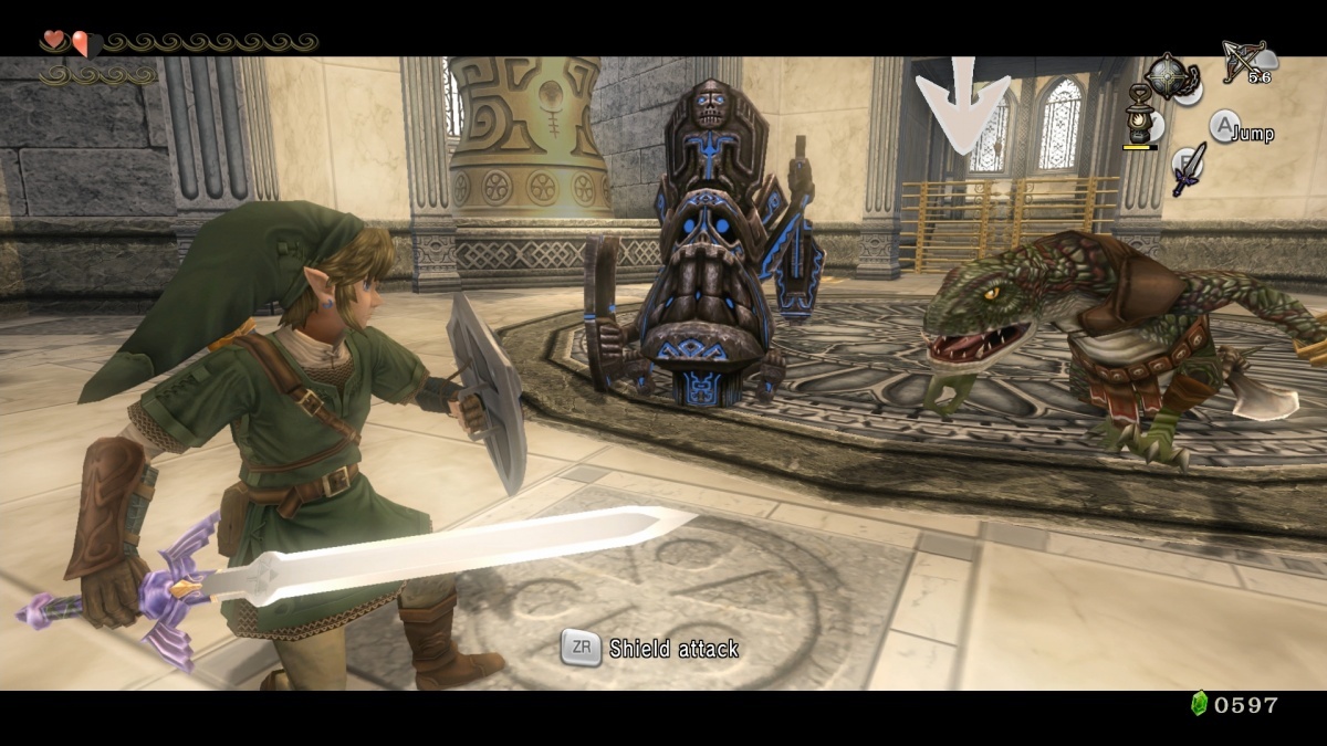 Screenshot for The Legend of Zelda: Twilight Princess HD on Wii U